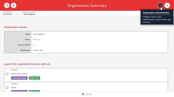 Update 4. Organisation View and User management.