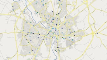 Visualisation of the healthcare sector