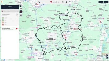 use of demographics when mapping out locations for a business
