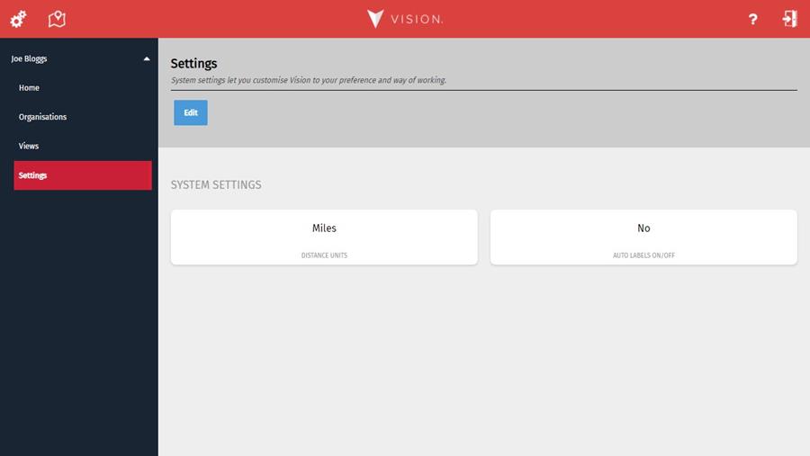 User preferences