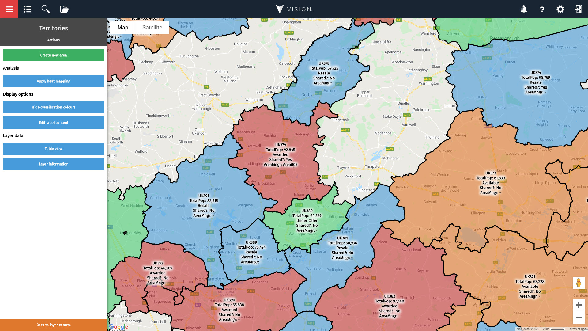 Area labels can now have optional prefixes to better identify them in Vision.